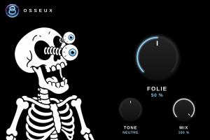 Interface OSSEUX, FOLIE à 50 %